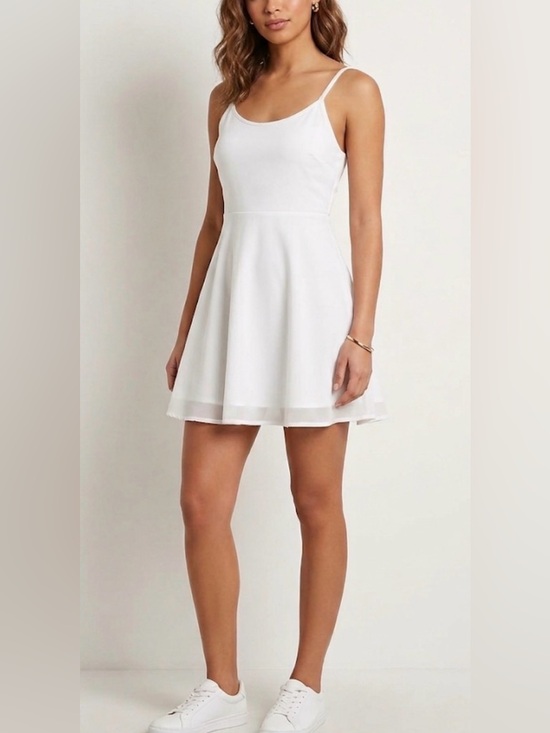 Forever 21 Dresses & Skirts - Forever 21 White Mini Dress Size Small